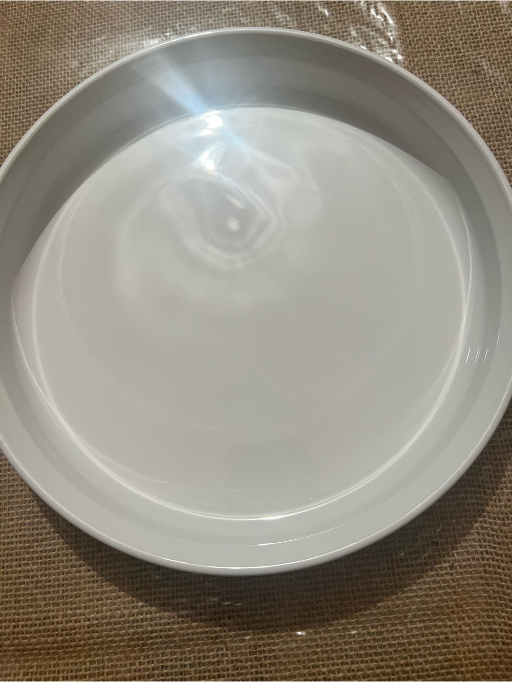 Vintage Corning Ware 10" (24 cm) French White Quiche/Tart/Pie Dish F-3-B